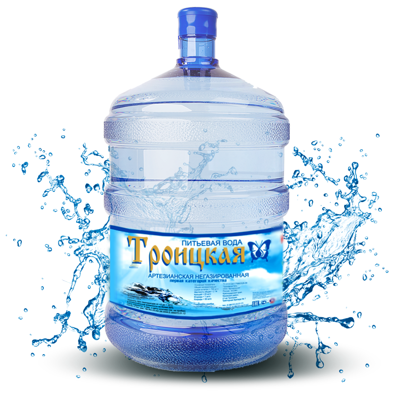 ВОДА «ТРОИЦКАЯ» - питьевая артезианская негазированная вода